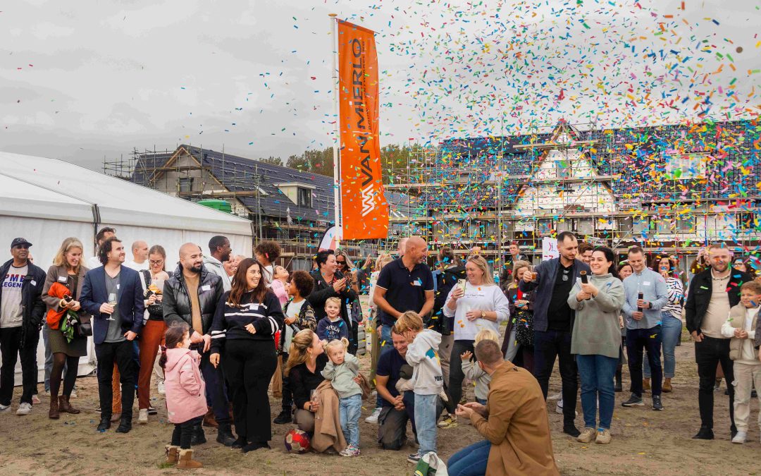 Feestelijke start bouw 37 woningen Boomgaerde